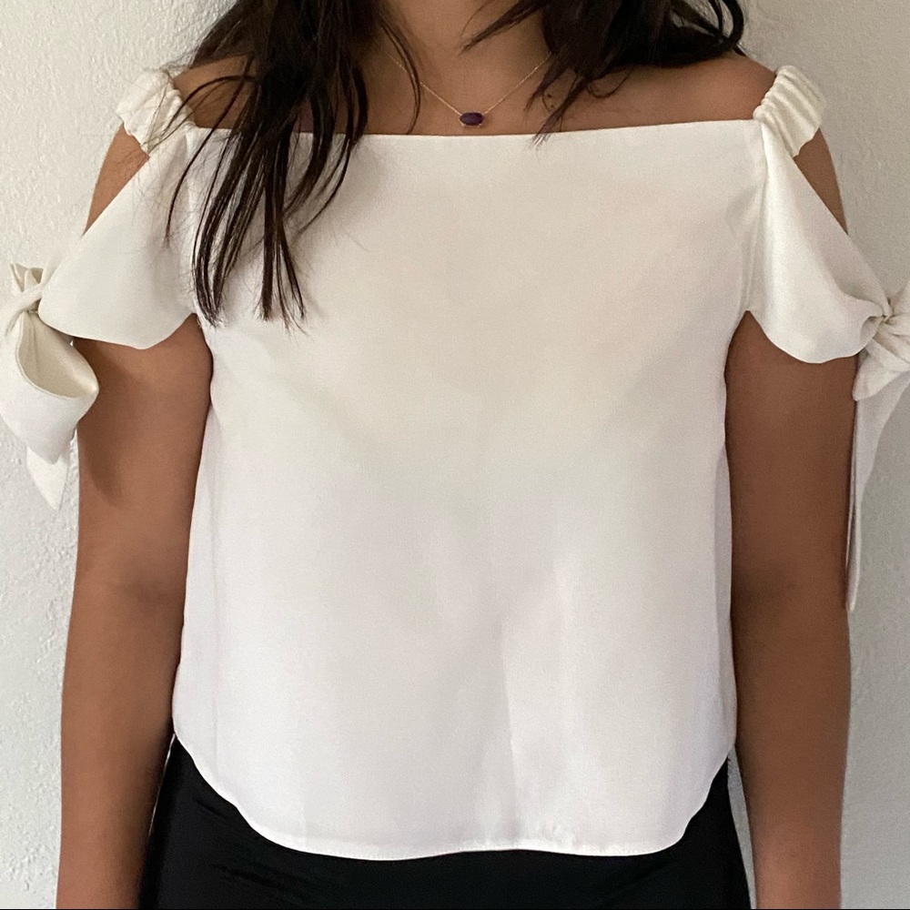 TopShot white blouse top